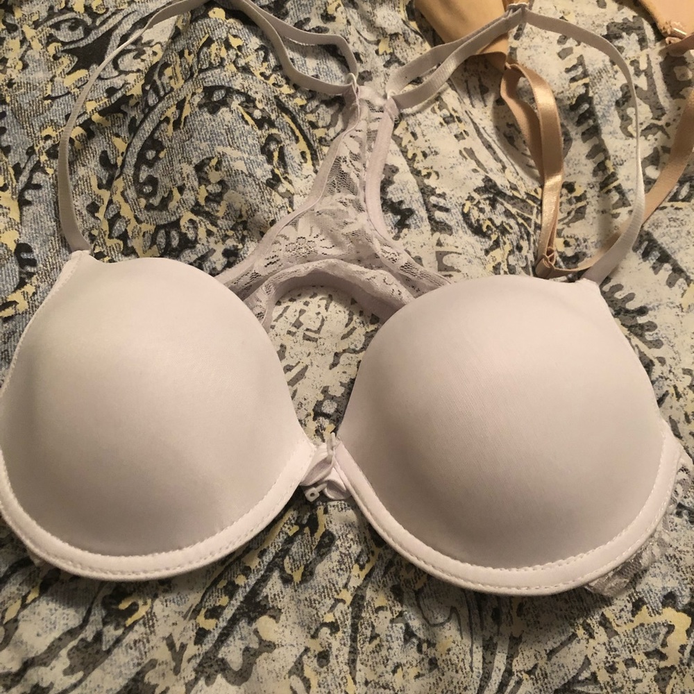 White bra